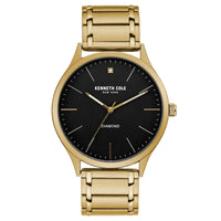 Analogue Watch - Kenneth Cole Men's Gold Watch KC51048005