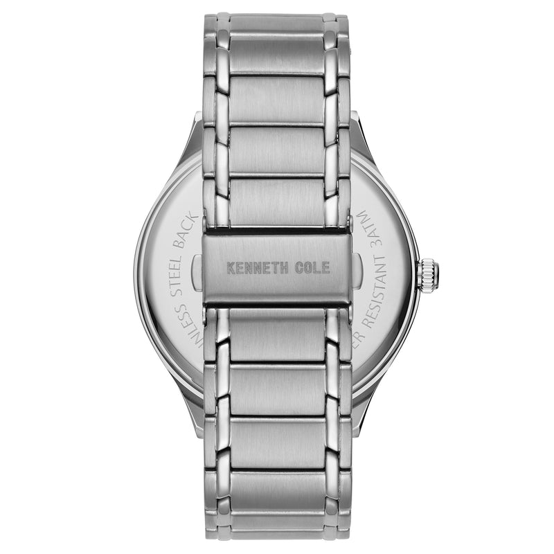Analogue Watch - Kenneth Cole Men's Grey Watch KC51048001