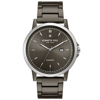 Analogue Watch - Kenneth Cole Men's Gunmetal Watch KC50555003