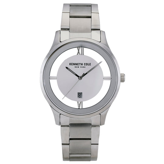 Kenneth Cole Men's Silver Watch KC50979006