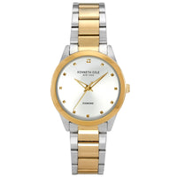 Analogue Watch - Kenneth Cole Men's Two-Tone Watch KC50938004
