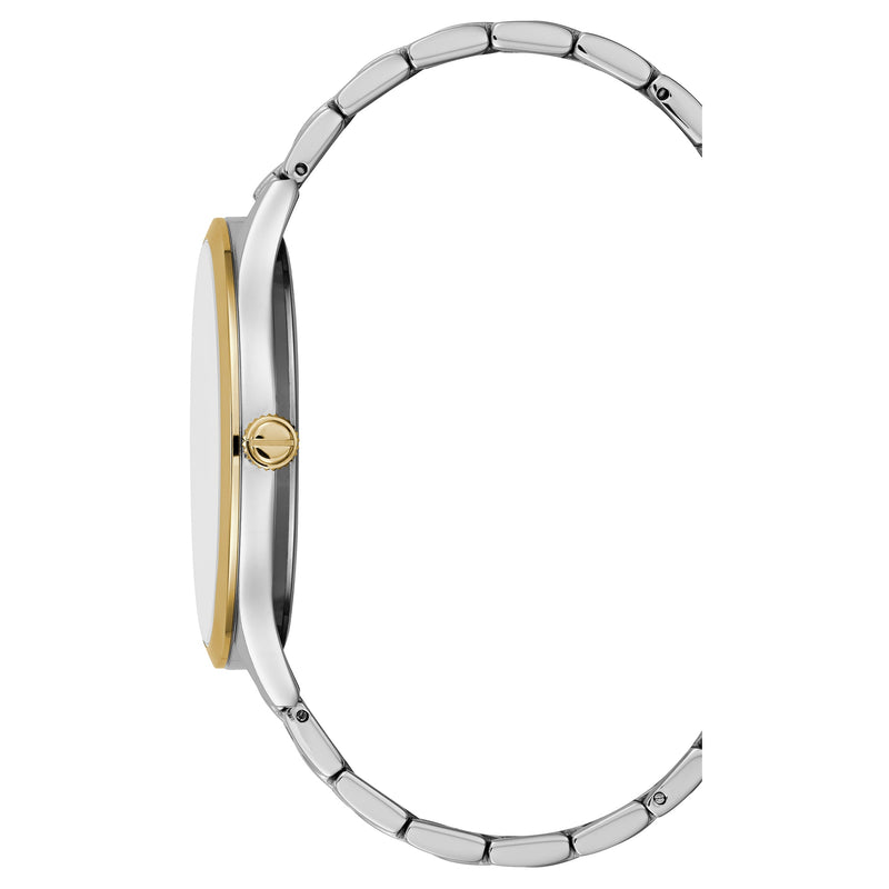 Analogue Watch - Kenneth Cole Men's Two-Tone Watch KC51048004