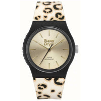 Analogue Watch - Ladies Urban Leopard Beige Rubber Strap SuperDry Watch SYL299GB