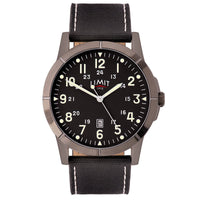 Analogue Watch - Limit 5791.01 Men's Black Pilot Watch