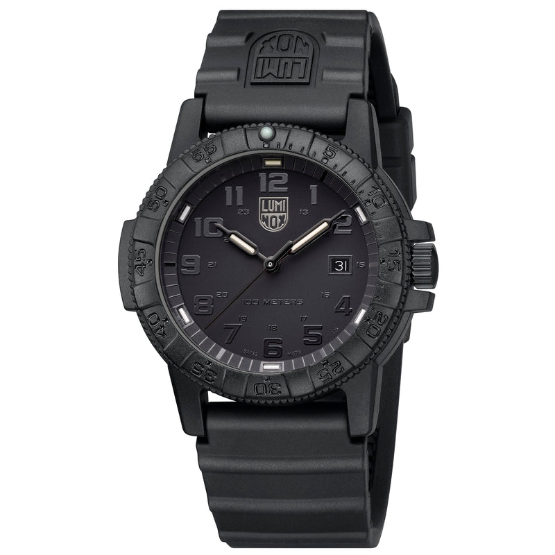 Analogue Watch - Luminox Leatherback Sea Turtle Giant Blackout Men's Black Watch XS.0321.BO.L