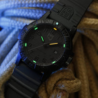 Analogue Watch - Luminox Leatherback Sea Turtle Giant Blackout Men's Black Watch XS.0321.BO.L