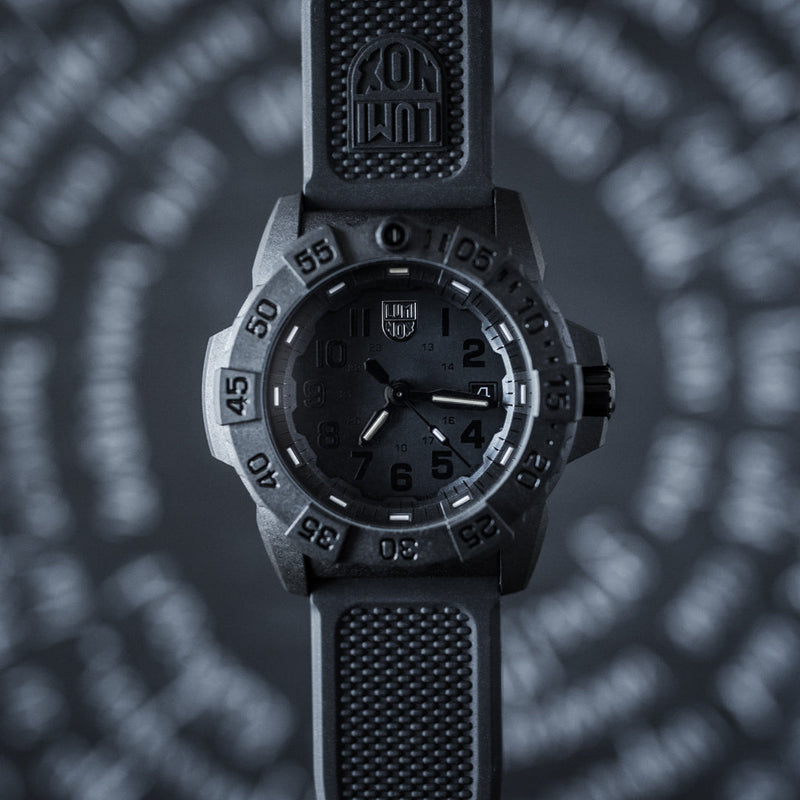 Analogue Watch - Luminox Navy Seal Men's Black Watch XS.3501.BO.F