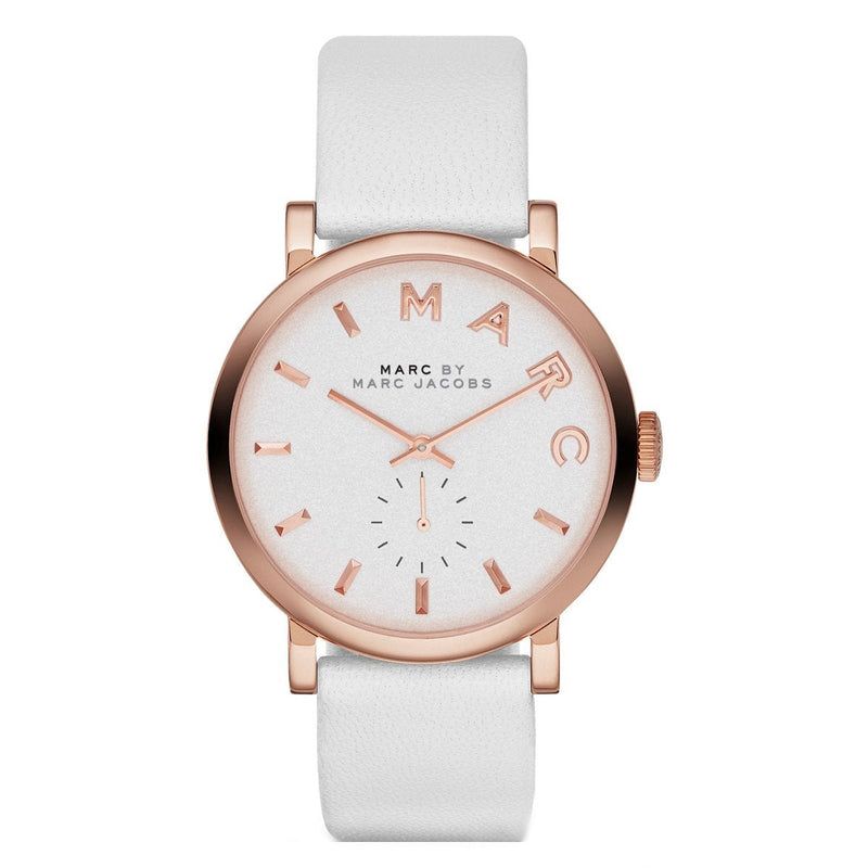 Analogue Watch - Marc Jacobs MBM1283 Ladies White Watch