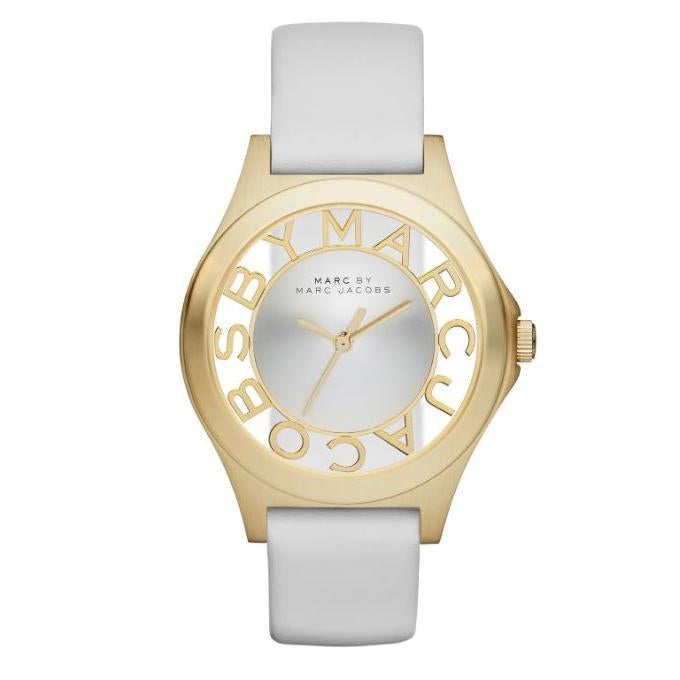 Marc Jacobs MBM1339 Ladies Gold & White Watch from WatchPilot display picture 1