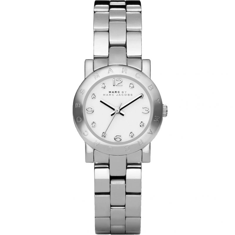 Analogue Watch - Marc Jacobs MBM3055 Ladies Mini AMY Silver Watch