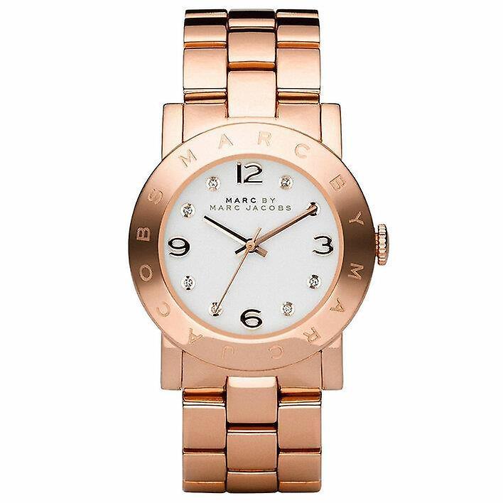 Analogue Watch - Marc Jacobs MBM3077 Ladies AMY Rose Gold Watch