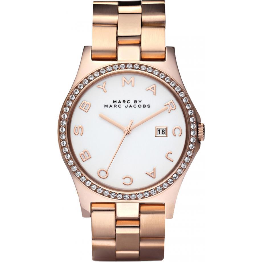 Marc Jacobs MBM3079 Ladies Henry Rose Gold Watch from WatchPilot display picture 1