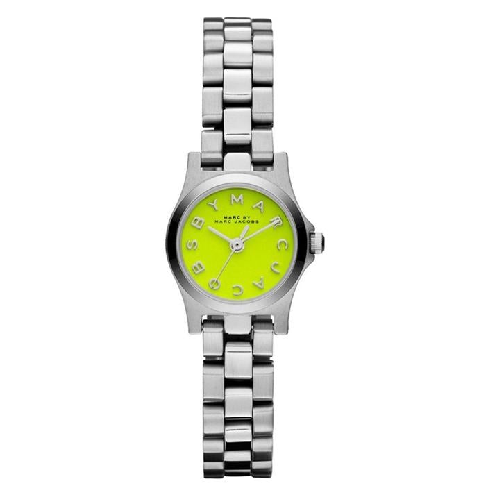 Analogue Watch - Marc Jacobs MBM3201 Ladies Dinky Yellow Watch