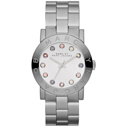 Marc Jacobs MBM3214 Ladies AMY Silver Watch