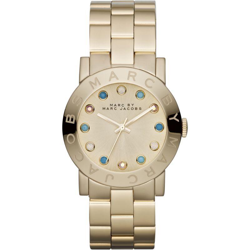 Analogue Watch - Marc Jacobs MBM3215 Ladies AMY Gold Watch