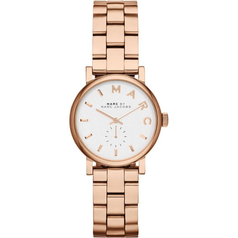 Analogue Watch - Marc Jacobs MBM3248 Ladies Mini Baker Rose Gold Watch