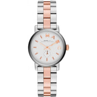 Analogue Watch - Marc Jacobs MBM3331 Ladies Baker Mini Two-Tone Watch