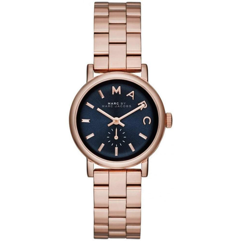Analogue Watch - Marc Jacobs MBM3332 Ladies Baker Mini Rose Gold Watch