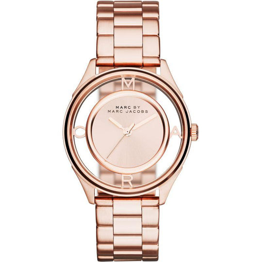 Marc Jacobs MBM3414 Ladies Tether Rose Gold Watch