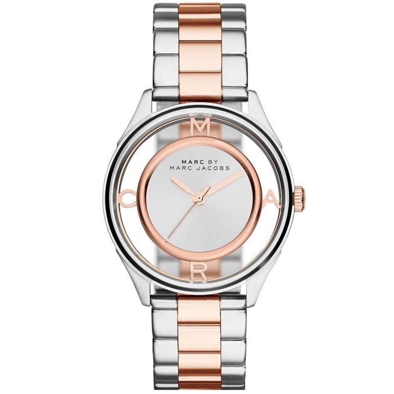 Analogue Watch - Marc Jacobs MBM3436 Ladies Tether Silver Watch