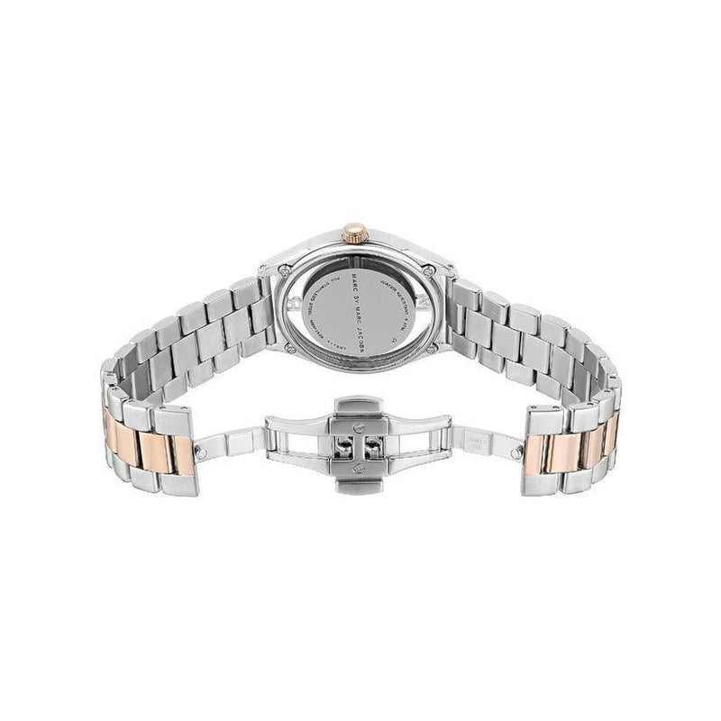 Analogue Watch - Marc Jacobs MBM3436 Ladies Tether Silver Watch