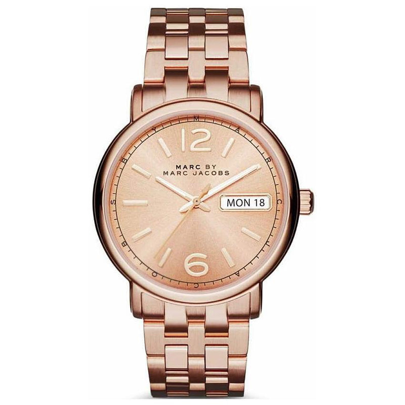 Analogue Watch - Marc Jacobs MBM3439 Ladies Fergus Rose Gold Watch