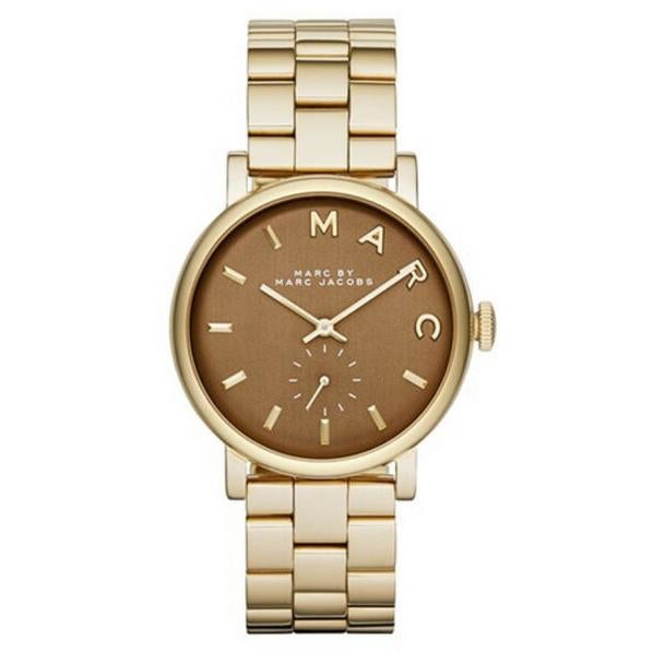 Analogue Watch - Marc Jacobs MBM8631 Ladies Baker Gold Watch