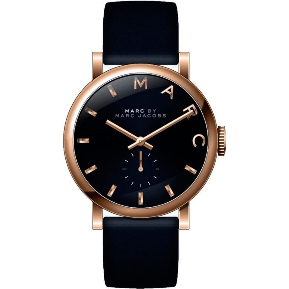 Marc jacobs women's black watch store