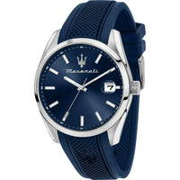 Analogue Watch - Maserati Attrazione Men's Blue Watch R8851151005