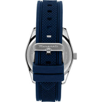 Analogue Watch - Maserati Attrazione Men's Blue Watch R8851151005