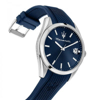 Analogue Watch - Maserati Attrazione Men's Blue Watch R8851151005