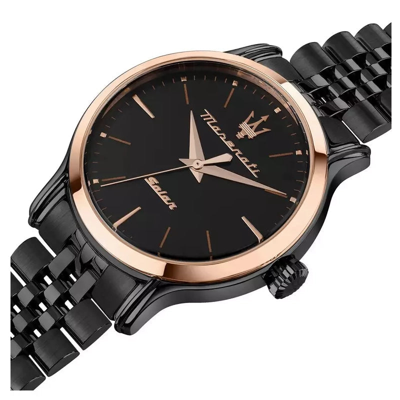 Analogue Watch - Maserati Epoca Ladies Black Watch R8853118518