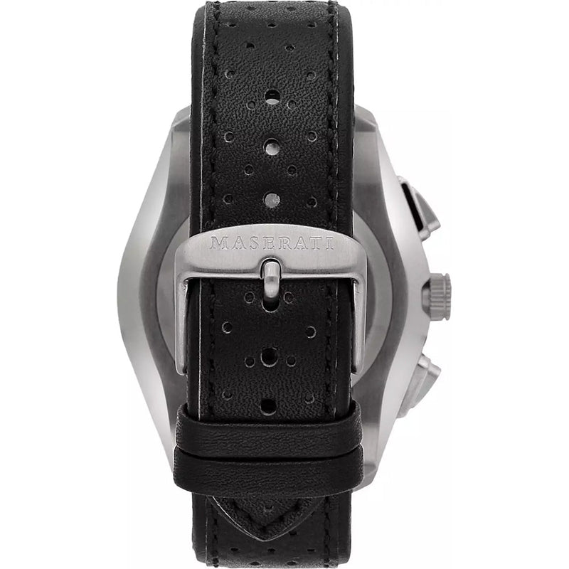 Analogue Watch - Maserati Men's Black Hybrid Smartwatch MSR8851112001