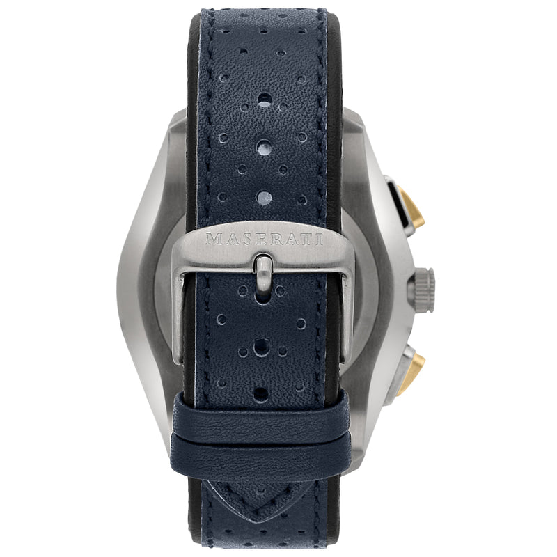 Analogue Watch - Maserati Men's Blue Hybrid Watch MSR8851112002