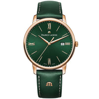 Maurice Lacroix Men\'s Green Eliros Date Quartz Watch EL1118-PVP01-610-1  from WatchPilot™