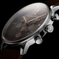 Analogue Watch - Maurice Lacroix Men's Grey Eliros Chronograph Watch EL1098-SS001-311-1