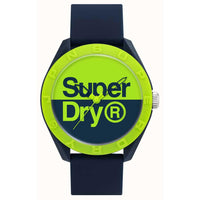 Analogue Watch - Men's Osaka Original Blue Rubber Strap Superdry Watch SYG303UN