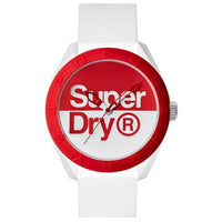 Analogue Watch - Men's Osaka White Rubber Strap Superdry Watch SYG303WR