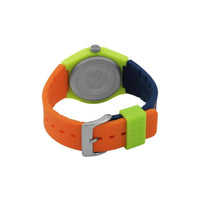 Analogue Watch - Men's Urban Navy Blue-Orange Rubber Strap Superdry Watch SYG164MU