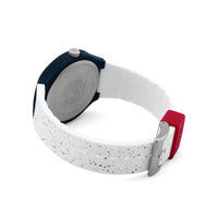 Analogue Watch - Men's Urban XL Fleck White Rubber Strap Superdry Watch SYG227W
