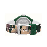 Analogue Watch - Men's Urban XL Geo Green & Beige Camo Rubber Strap Superdry Watch SYG295N
