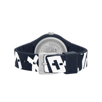 Analogue Watch - Men's Urban XL Kanji Navy Black Rubber Strap Superdry Watch SYG294UW