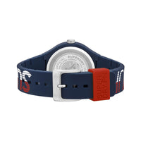 Analogue Watch - Men’s Urban XL Racing Blue/White-Red Rubber Strap Superdry Watch SYG269UW