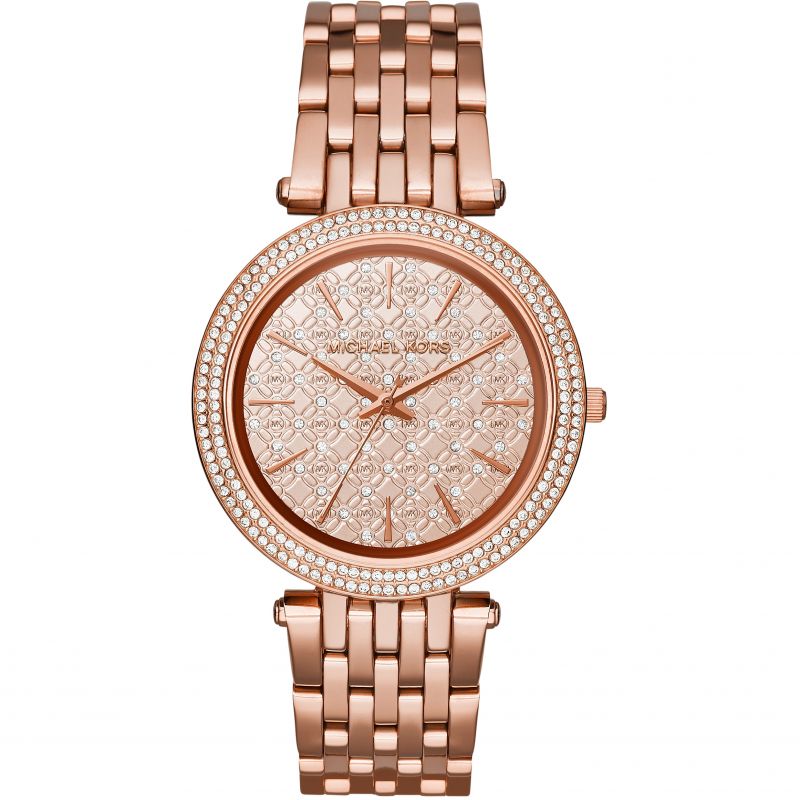 Analogue Watch - Michael Kors MK3399 Ladies Darci Rose Gold Watch