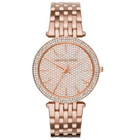 Analogue Watch - Michael Kors MK3439 Ladies Darci Rose Gold Pave Watch