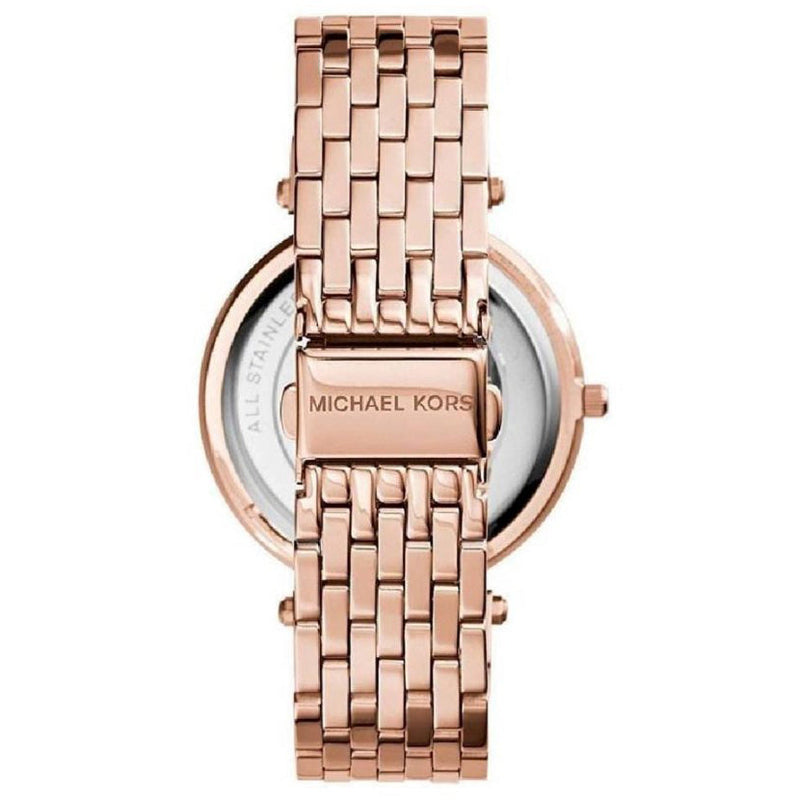 Analogue Watch - Michael Kors MK3439 Ladies Darci Rose Gold Pave Watch