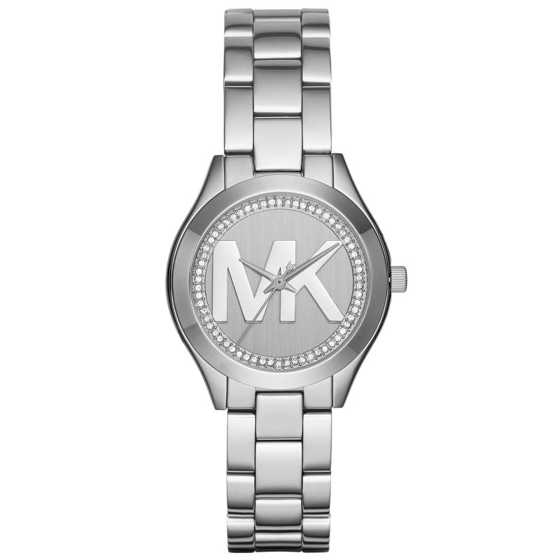 Analogue Watch - Michael Kors MK3548 Ladies Mini Slim Runway Silver Watch