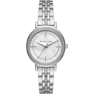 Analogue Watch - Michael Kors MK3641 Ladies Cinthia Silver Watch