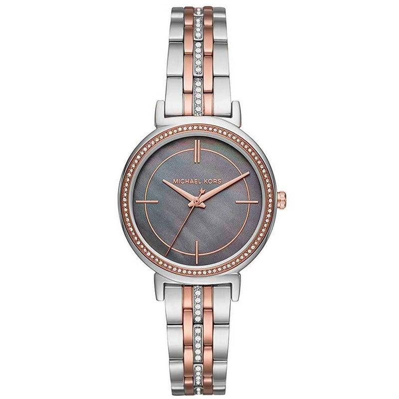 Analogue Watch - Michael Kors MK3642 Ladies Cinthia Two-Tone Watch