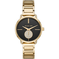 Analogue Watch - Michael Kors MK3788 Ladies Portia Yellow Gold Watch